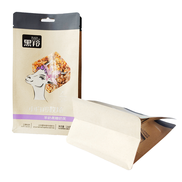 KRAFT PAPER SNACK POUCH