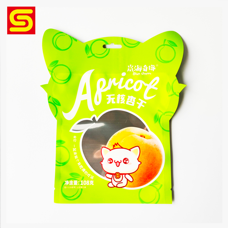 three side seal shaped pouch